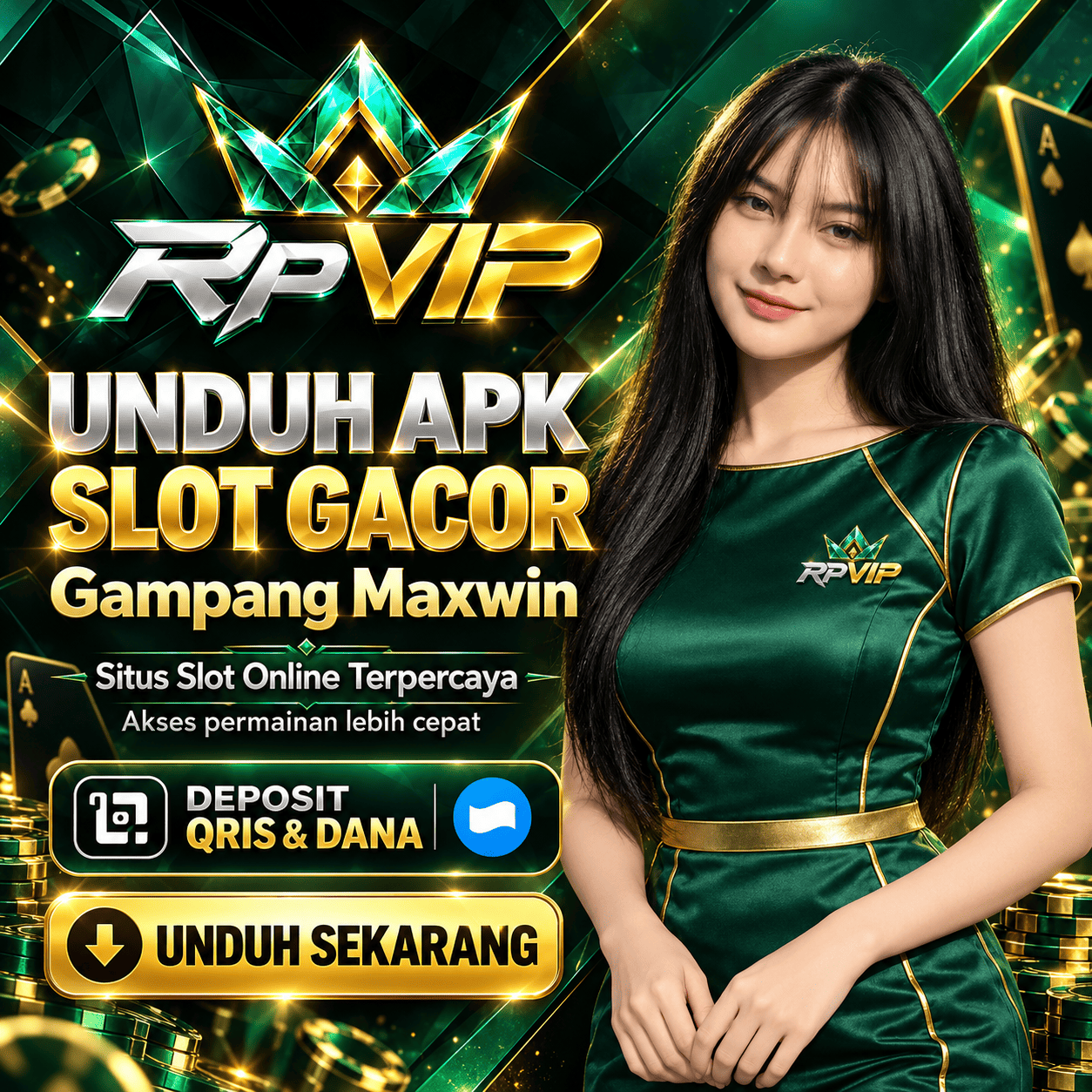 RPVIP Link APK Slot Gacor Deposit E-Wallet & QRIS